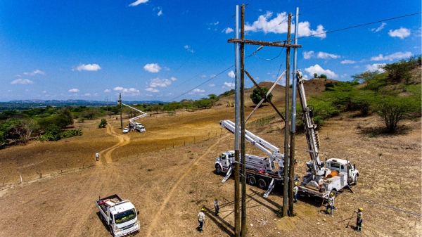 ETED trabajará este martes en línea 69 kV 15 de Azua-Cruce de Ocoa